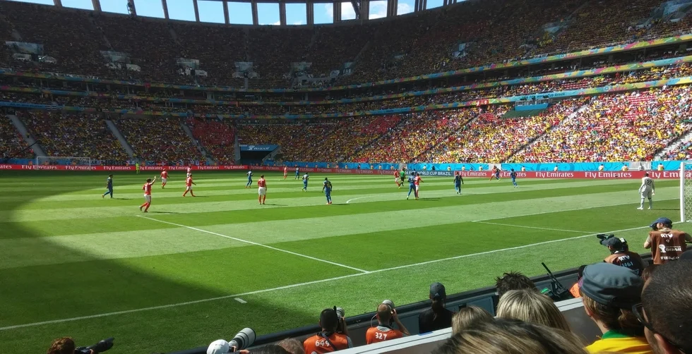 Emirates advertising Switzerland Ecuador football